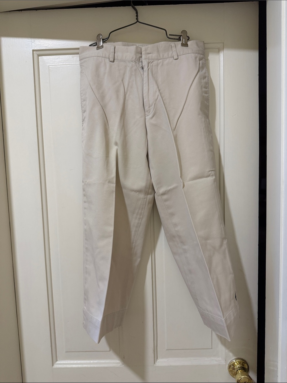 Ralph Lauren Cream Dress Chino Pants